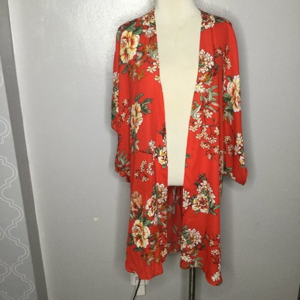 Misia Curvy Plus Size Floral Cardigan Size 1X